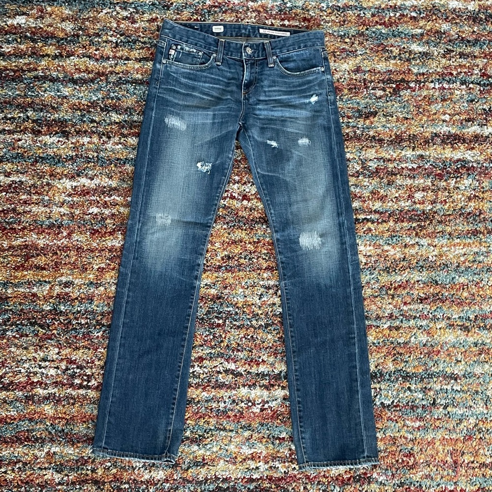 AG Adriano Goldschmied Jeans Size 6/Waist 28 Boyfriend Style - Tomboy